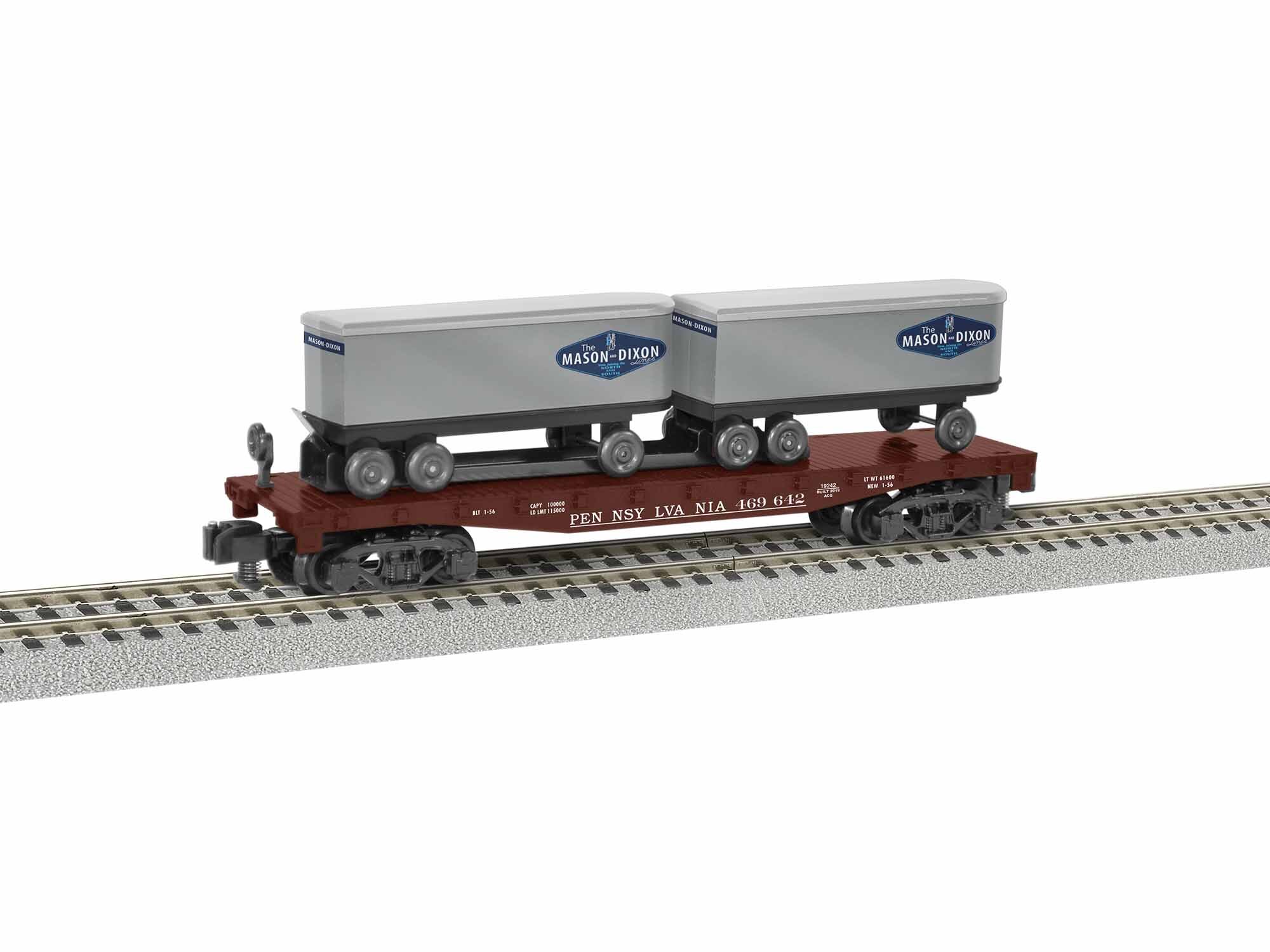Mason-Dixon / PRR TOFC Flatcar #469642 Mason-Dixon / PRR TOFC Flatcar #469642